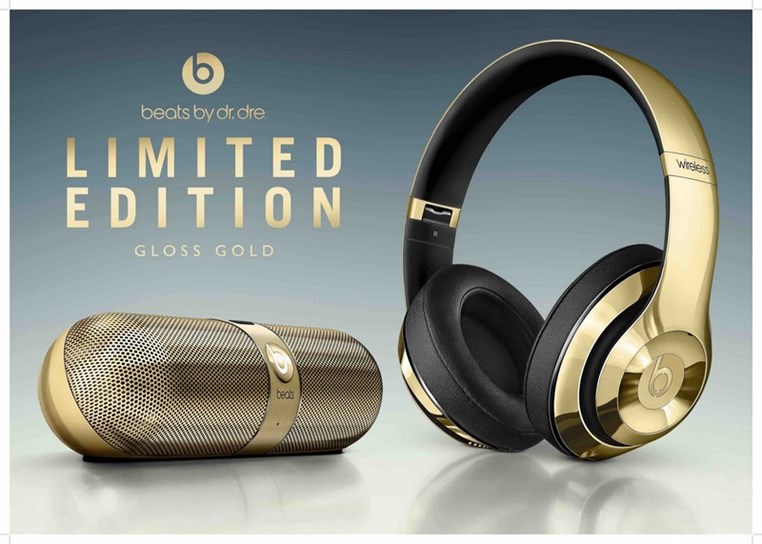 Gold Beats By Dr.Dre at Virgin Megastore Lebanon